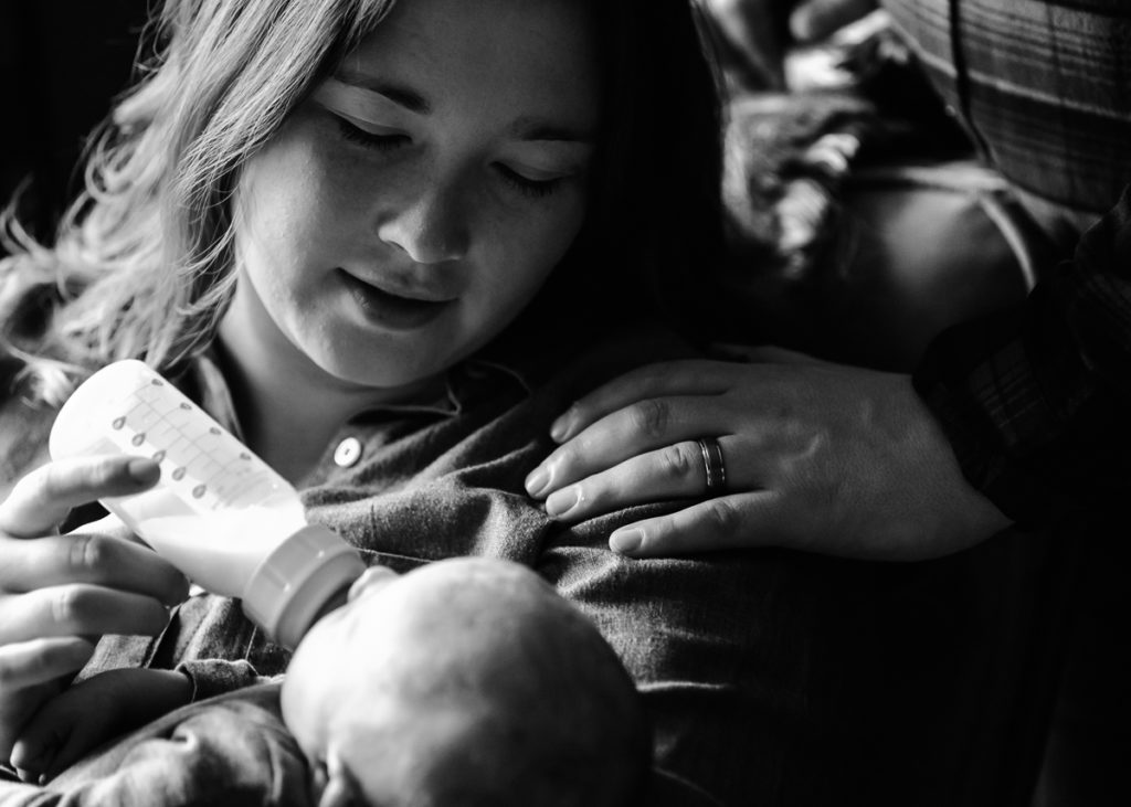 Spokane Newborn Photography Documentary