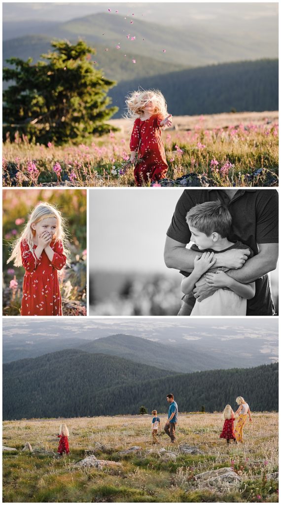 Mt Spokane State Park family Photographer