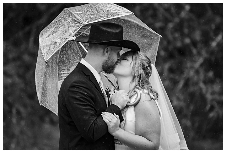 Black and white wedding photographer Spokane