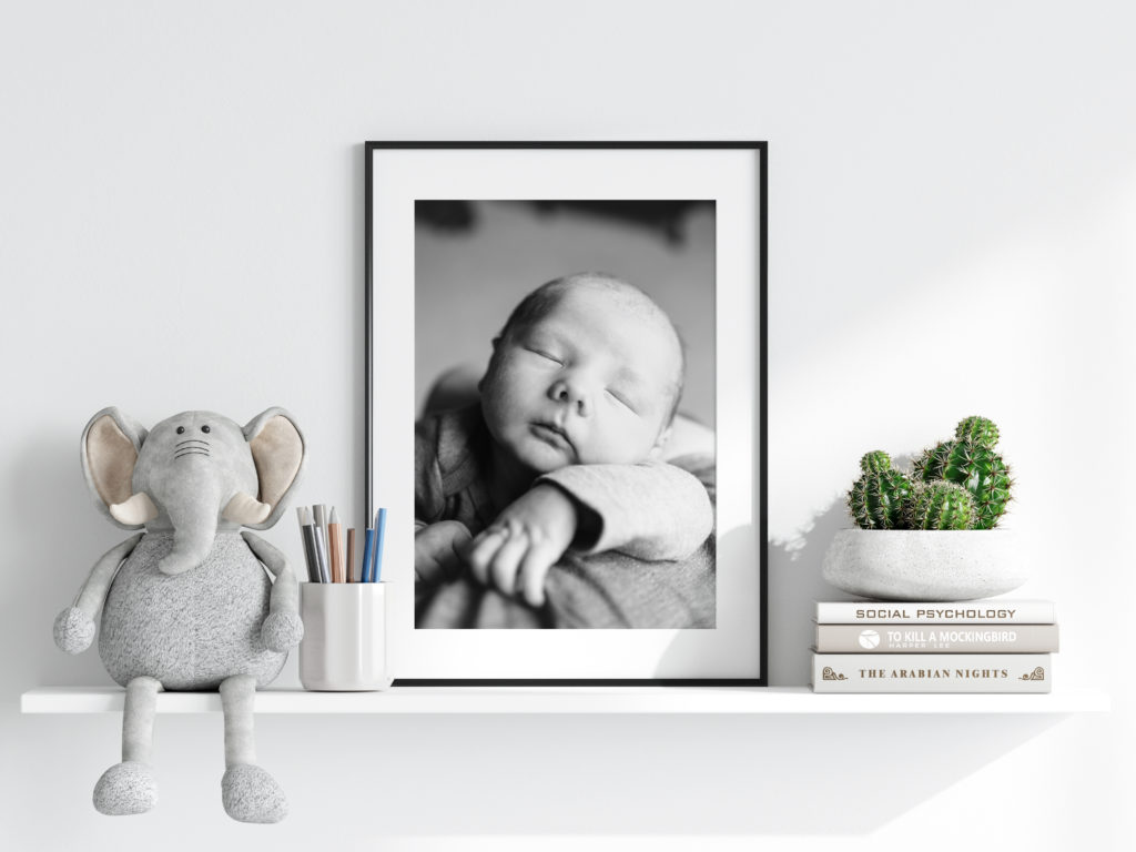 Newborn Photo Display