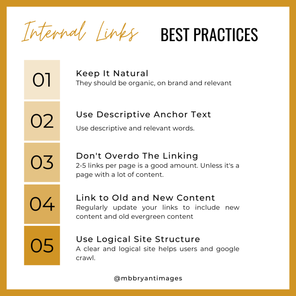 Internal Linking Best Practices